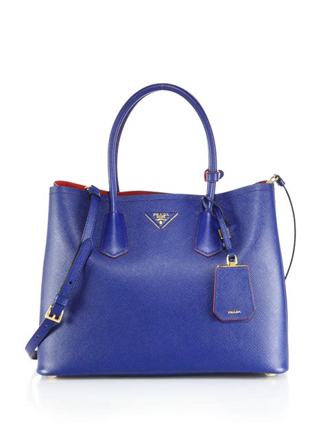 blue prada bag|prada saffiano blue.